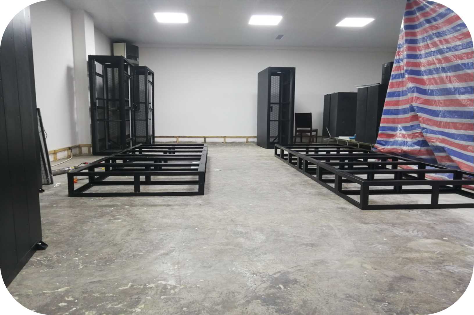 模块化冷通道安装